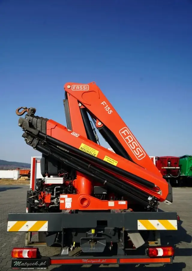 MERCEDES-BENZ ATEGO / 16 30 / E6 / SKRZYNIOWY + HDS FASSI F 155 / ADR / STEROWANIE RADIOWE 