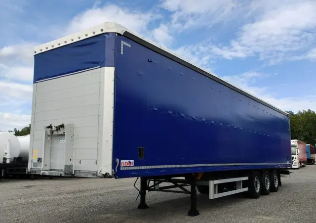 SCHMITZ CARGOBULL Firana Szybki Załadunek Idealna Do Piwa Wody ITP... 