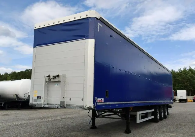 SCHMITZ CARGOBULL Firana Szybki Załadunek Idealna Do Piwa Wody ITP... 