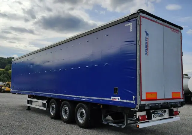 SCHMITZ CARGOBULL Firana Szybki Załadunek Idealna Do Piwa Wody ITP... 