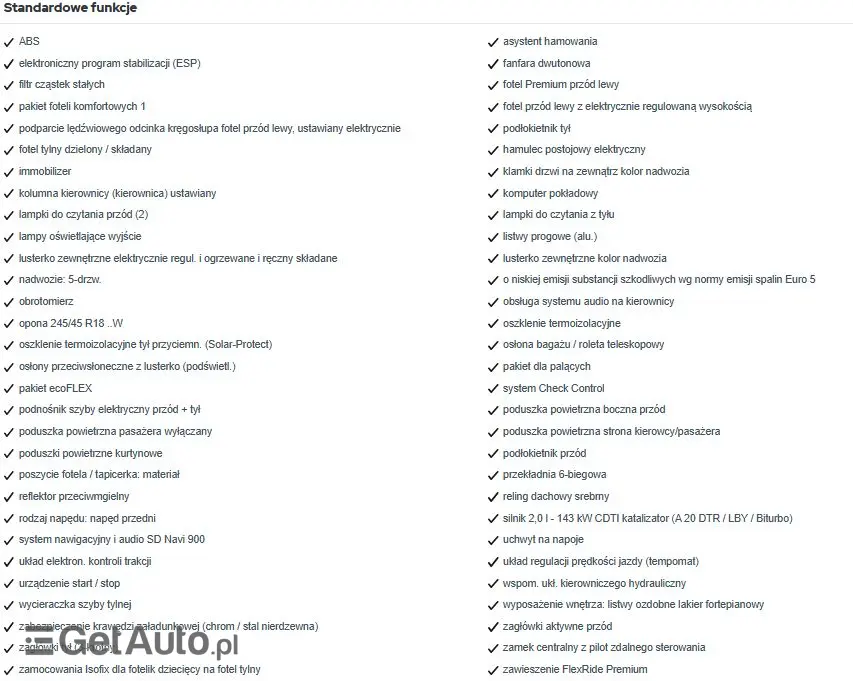 OPEL Insignia 2.0 CDTI ecoFLEX Start/Stop Active