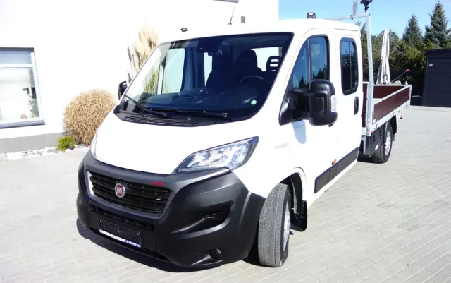 FIAT Ducato Doka Maxi 2.3 Multi -Jet 160 KM 7 Osobowy Klima Webasto 