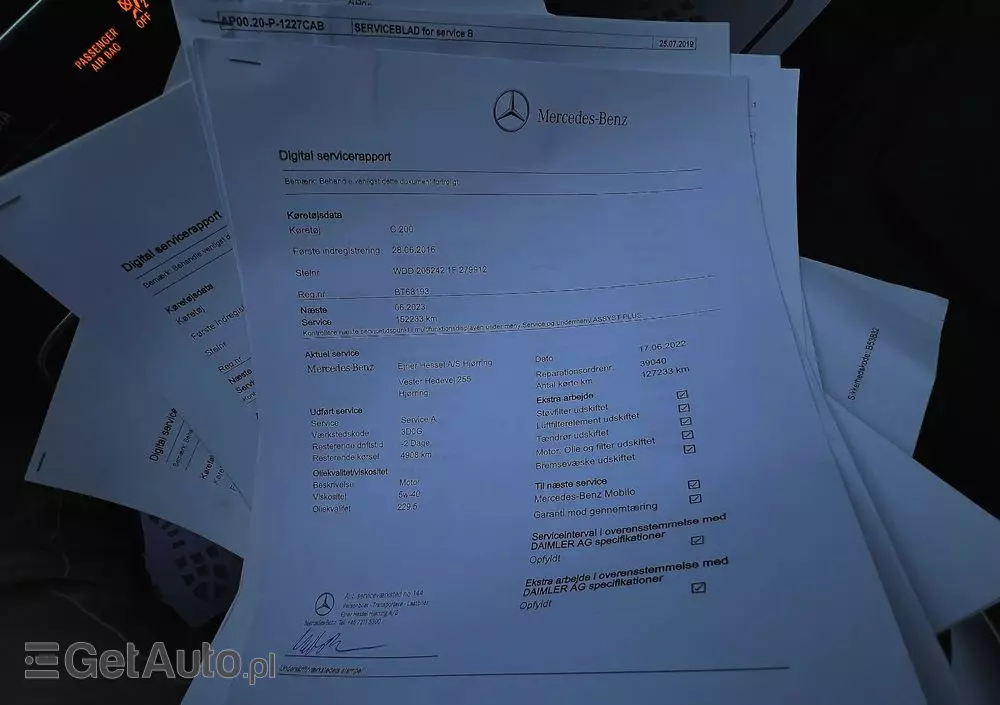 MERCEDES-BENZ Klasa C 200 7G-TRONIC