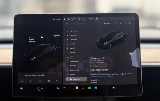 TESLA Model 3 Langstreckenbatterie Allradantrieb Dual Motor