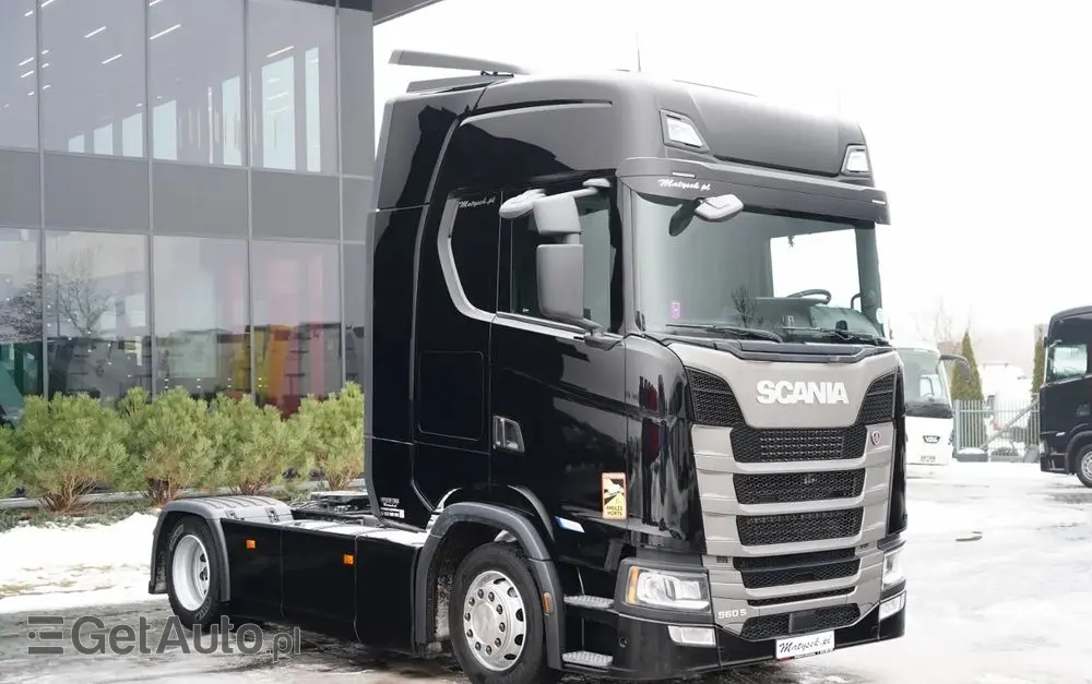 SCANIA S 560 / MEGA / RETARDER / KLIMA POSTOJOWA / LOWDECK / 2022 ROK / 