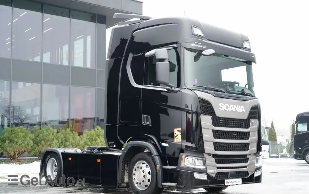 SCANIA S 560 / MEGA / RETARDER / KLIMA POSTOJOWA / LOWDECK / 2022 ROK / 