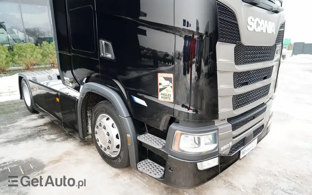 SCANIA S 560 / MEGA / RETARDER / KLIMA POSTOJOWA / LOWDECK / 2022 ROK / 