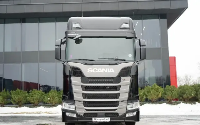 SCANIA S 560 / MEGA / RETARDER / KLIMA POSTOJOWA / LOWDECK / 2022 ROK / 