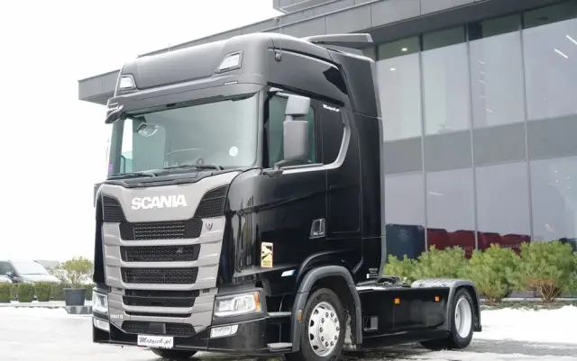 SCANIA S 560 / MEGA / RETARDER / KLIMA POSTOJOWA / LOWDECK / 2022 ROK / 