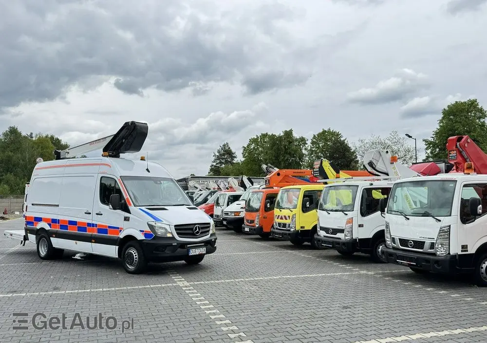 MERCEDES-BENZ Sprinter Zwyżka Podnośnik Koszowy KLUBB K42P UDT WUMAG GSR 