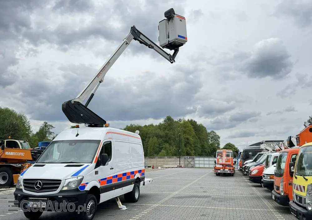 MERCEDES-BENZ Sprinter Zwyżka Podnośnik Koszowy KLUBB K42P UDT WUMAG GSR 