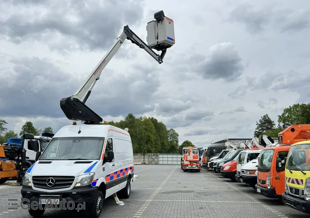 MERCEDES-BENZ Sprinter Zwyżka Podnośnik Koszowy KLUBB K42P UDT WUMAG GSR 