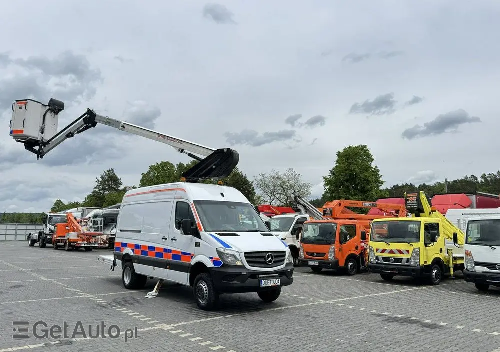 MERCEDES-BENZ Sprinter Zwyżka Podnośnik Koszowy KLUBB K42P UDT WUMAG GSR 