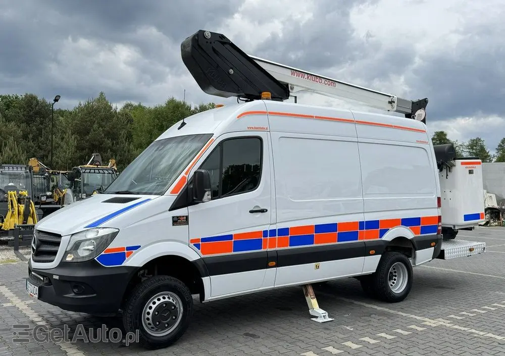 MERCEDES-BENZ Sprinter Zwyżka Podnośnik Koszowy KLUBB K42P UDT WUMAG GSR 