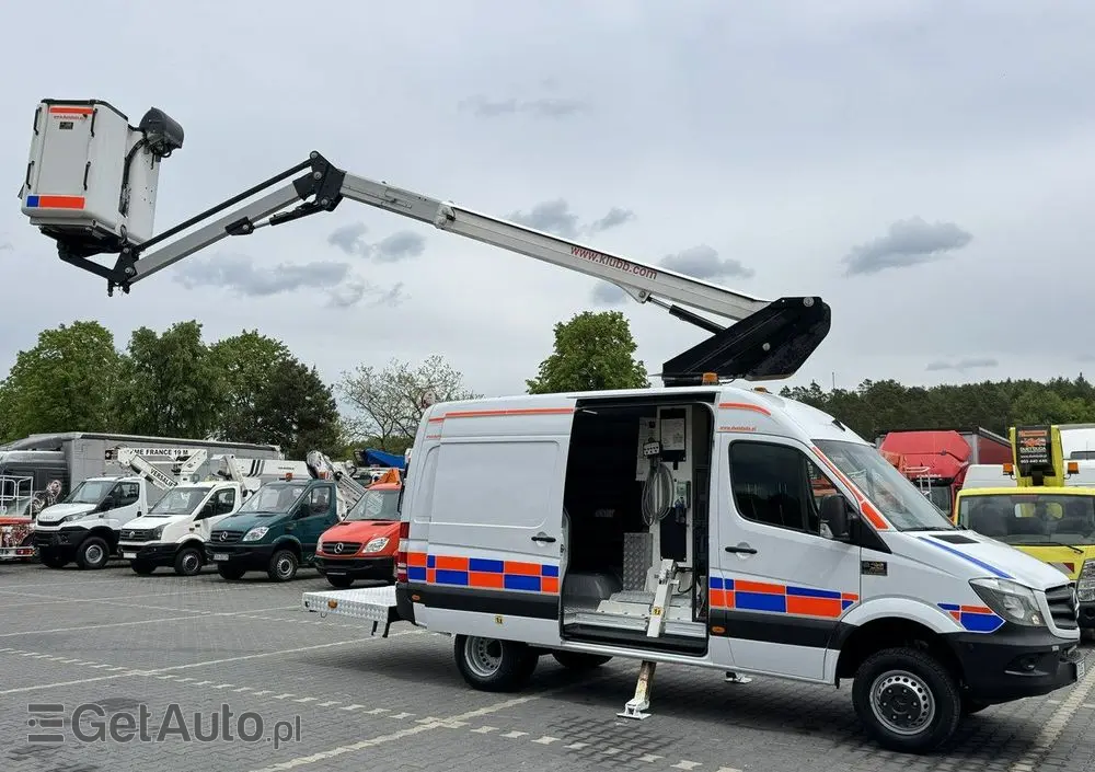 MERCEDES-BENZ Sprinter Zwyżka Podnośnik Koszowy KLUBB K42P UDT WUMAG GSR 