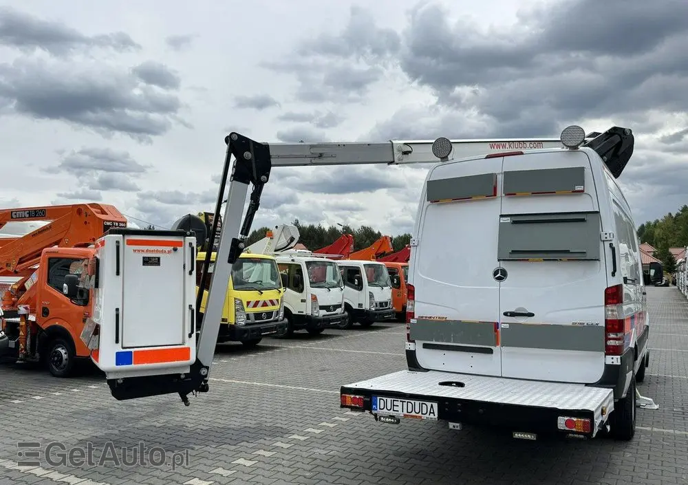MERCEDES-BENZ Sprinter Zwyżka Podnośnik Koszowy KLUBB K42P UDT WUMAG GSR 