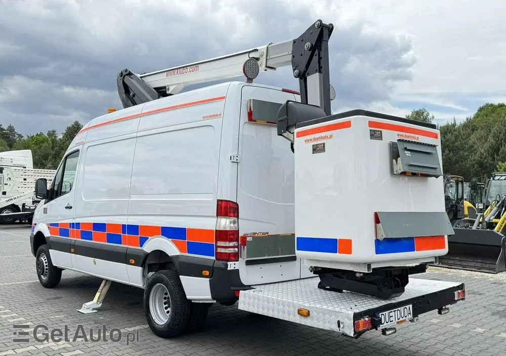 MERCEDES-BENZ Sprinter Zwyżka Podnośnik Koszowy KLUBB K42P UDT WUMAG GSR 