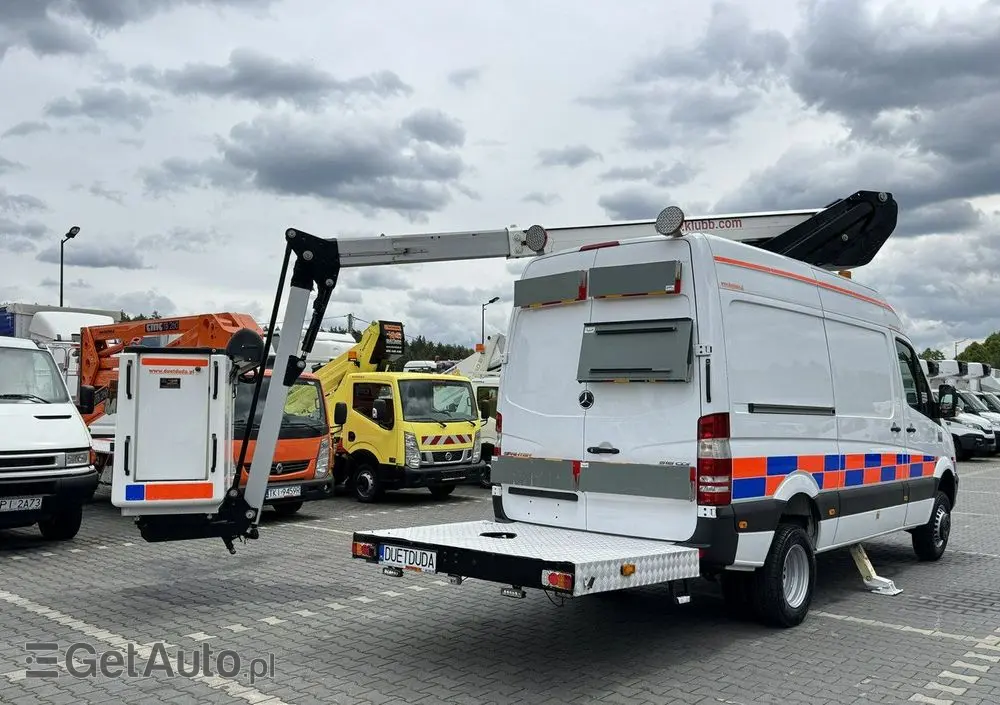MERCEDES-BENZ Sprinter Zwyżka Podnośnik Koszowy KLUBB K42P UDT WUMAG GSR 