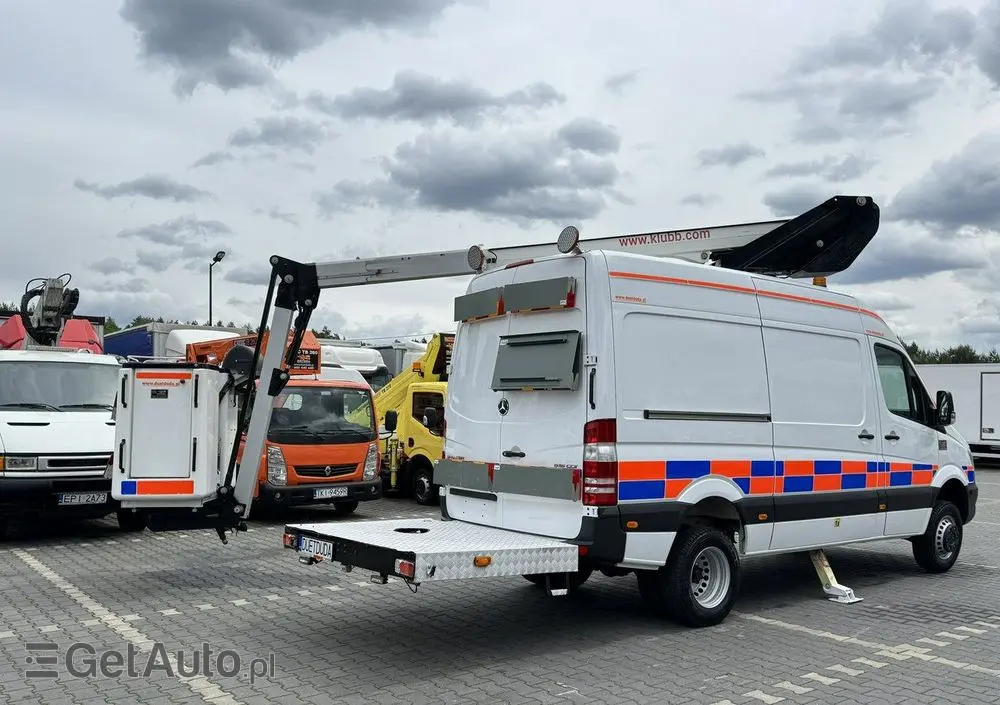 MERCEDES-BENZ Sprinter Zwyżka Podnośnik Koszowy KLUBB K42P UDT WUMAG GSR 