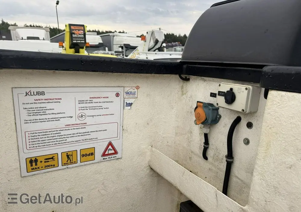 MERCEDES-BENZ Sprinter Zwyżka Podnośnik Koszowy KLUBB K42P UDT WUMAG GSR 