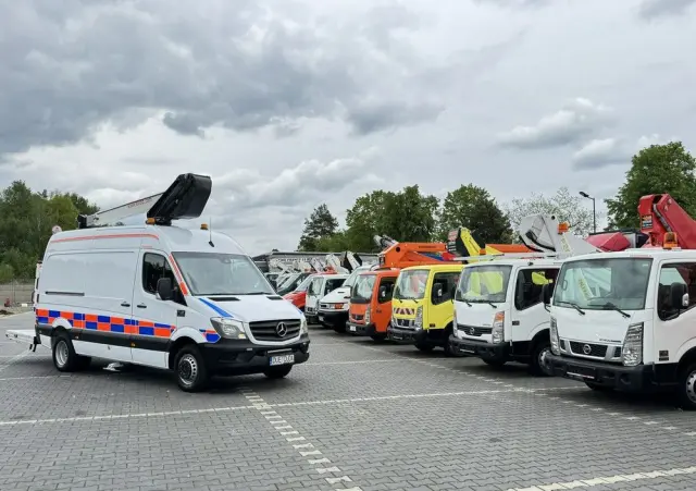 MERCEDES-BENZ Sprinter Zwyżka Podnośnik Koszowy KLUBB K42P UDT WUMAG GSR 