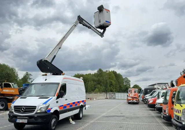MERCEDES-BENZ Sprinter Zwyżka Podnośnik Koszowy KLUBB K42P UDT WUMAG GSR 