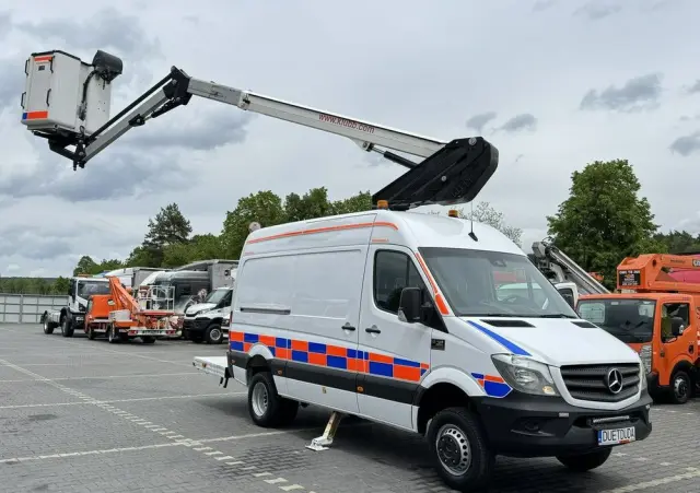 MERCEDES-BENZ Sprinter Zwyżka Podnośnik Koszowy KLUBB K42P UDT WUMAG GSR 