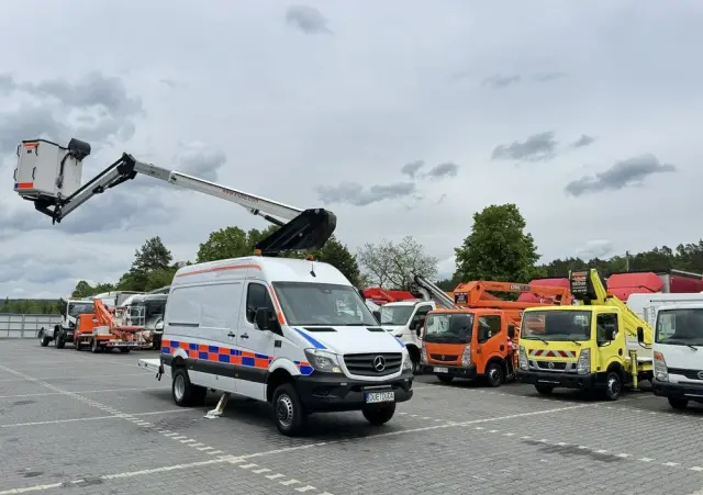 MERCEDES-BENZ Sprinter Zwyżka Podnośnik Koszowy KLUBB K42P UDT WUMAG GSR 