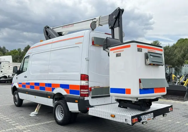 MERCEDES-BENZ Sprinter Zwyżka Podnośnik Koszowy KLUBB K42P UDT WUMAG GSR 