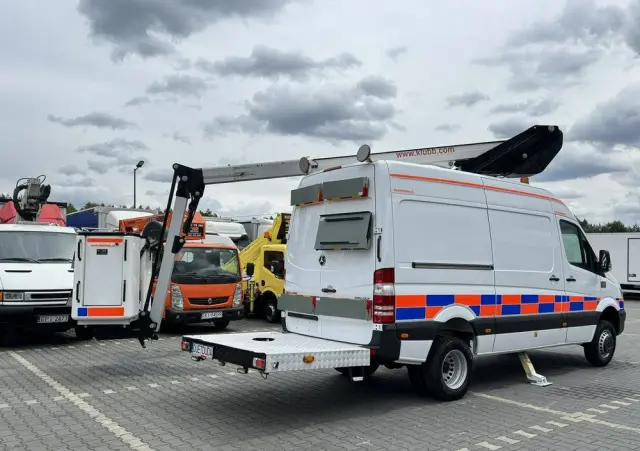 MERCEDES-BENZ Sprinter Zwyżka Podnośnik Koszowy KLUBB K42P UDT WUMAG GSR 
