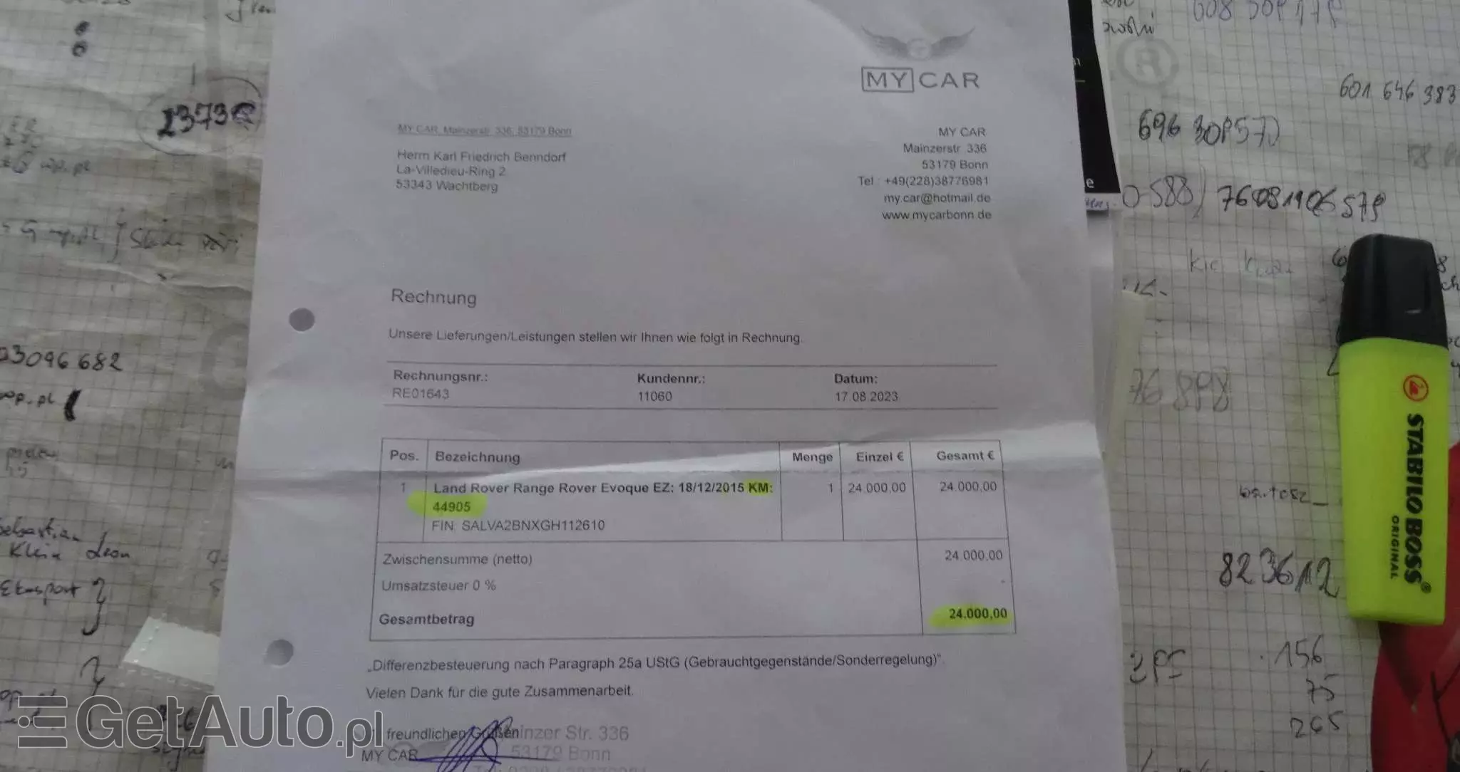 LAND ROVER Range Rover Evoque D150 R-Dynamic SE