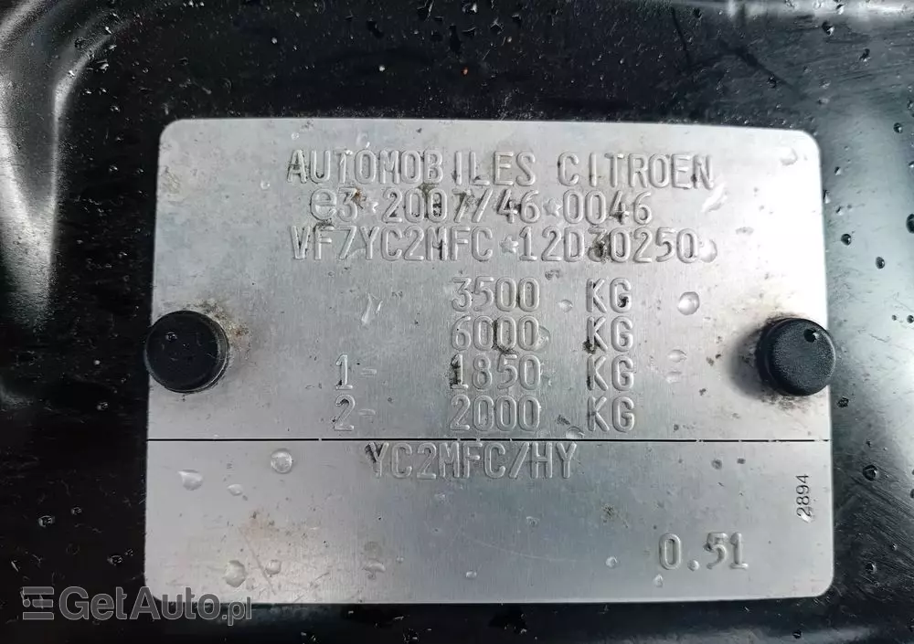 CITROËN Jumper Brygadówka 