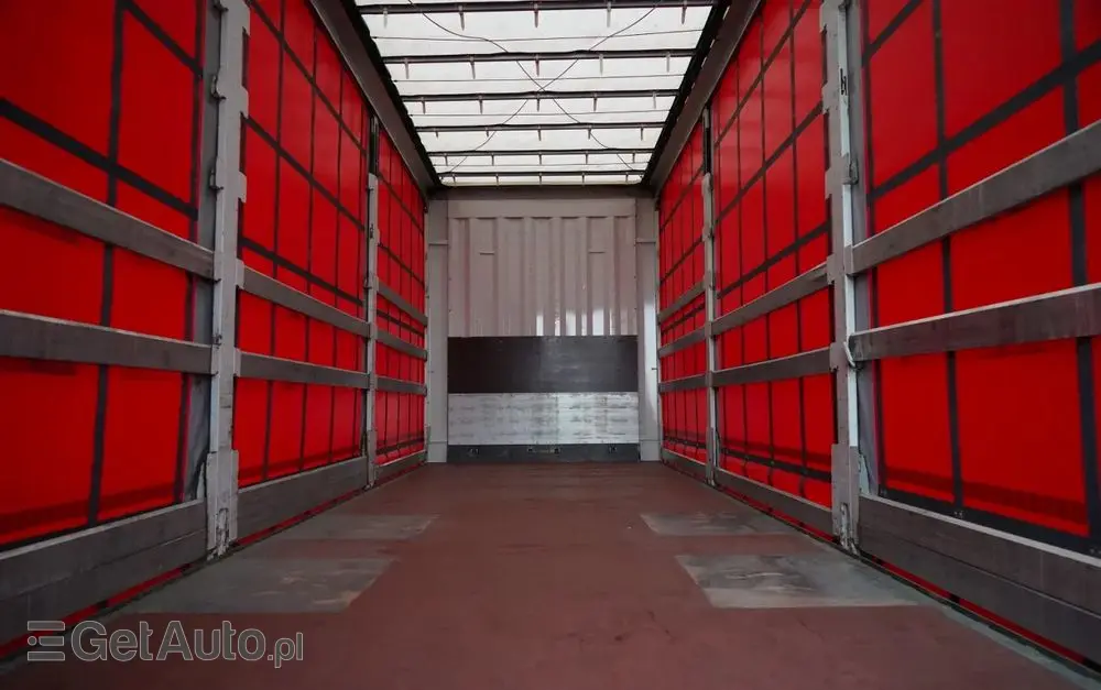 SCANIA S 460 / FIRANKA  8,1 M / 60 M3 / SOLÓWKA / 6X2 / OŚ PODNOSZONA / SKRĘTNA 