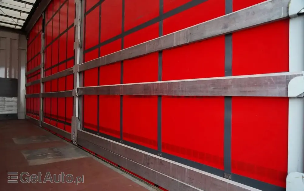 SCANIA S 460 / FIRANKA  8,1 M / 60 M3 / SOLÓWKA / 6X2 / OŚ PODNOSZONA / SKRĘTNA 