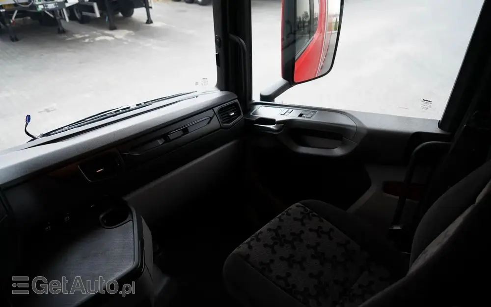 SCANIA S 460 / FIRANKA  8,1 M / 60 M3 / SOLÓWKA / 6X2 / OŚ PODNOSZONA / SKRĘTNA 
