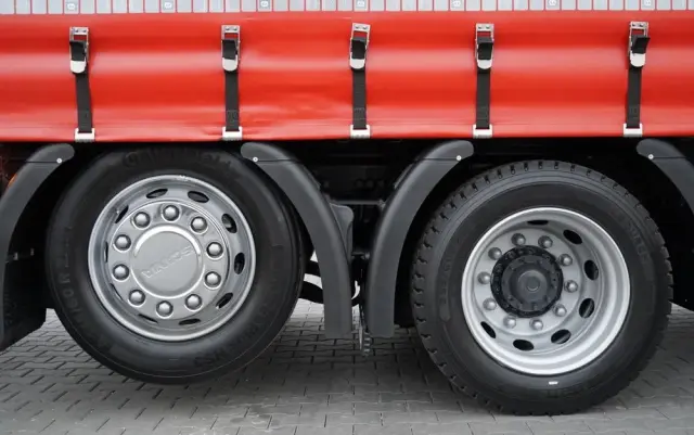 SCANIA S 460 / FIRANKA  8,1 M / 60 M3 / SOLÓWKA / 6X2 / OŚ PODNOSZONA / SKRĘTNA 