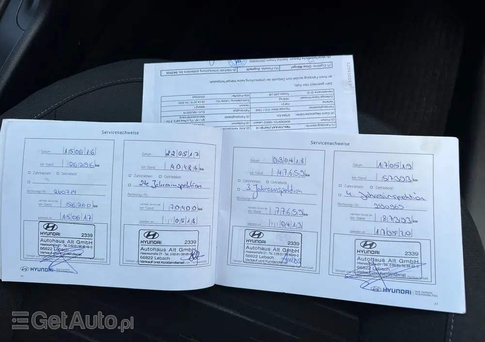 HYUNDAI Ix35 1.6 2WD blue Comfort