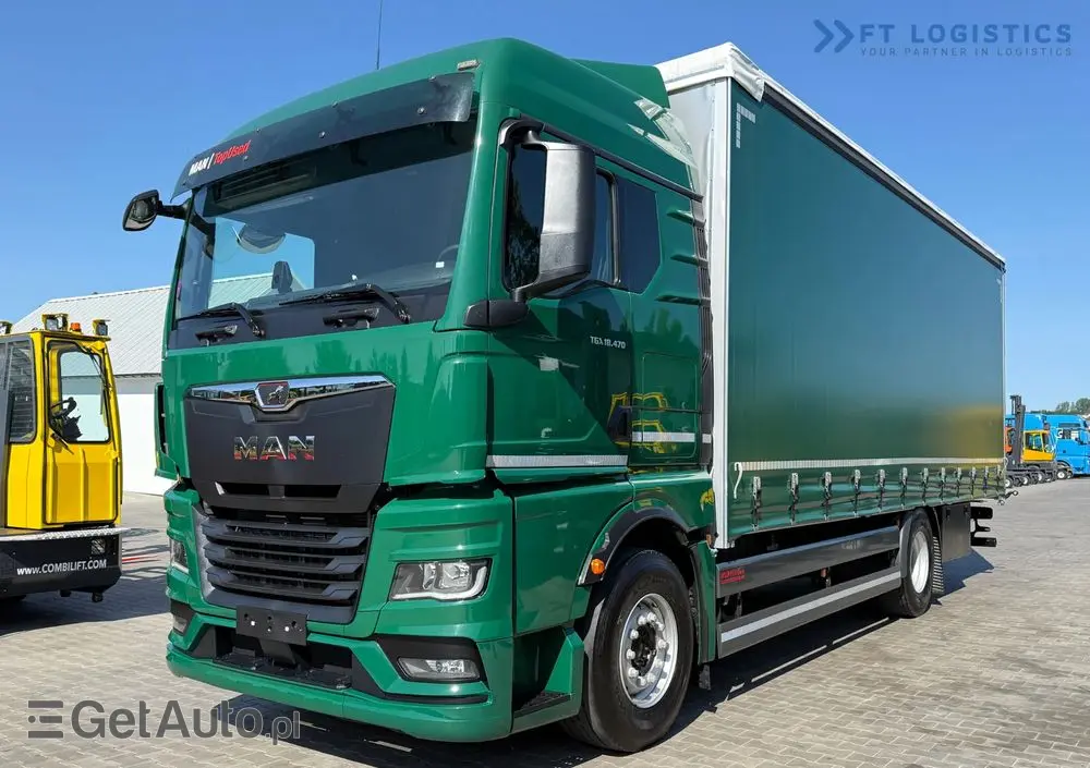 MAN TGX 18.470 / 19 PALET / NOWY MODEL / RETARDER / STAN IDEALNY 