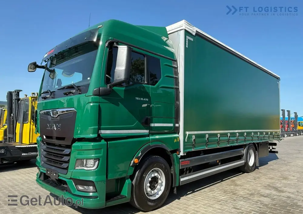 MAN TGX 18.470 / 19 PALET / NOWY MODEL / RETARDER / STAN IDEALNY 