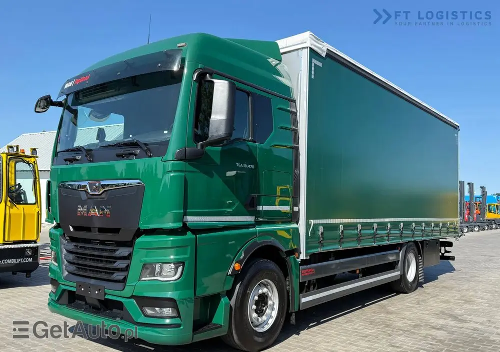MAN TGX 18.470 / 19 PALET / NOWY MODEL / RETARDER / STAN IDEALNY 
