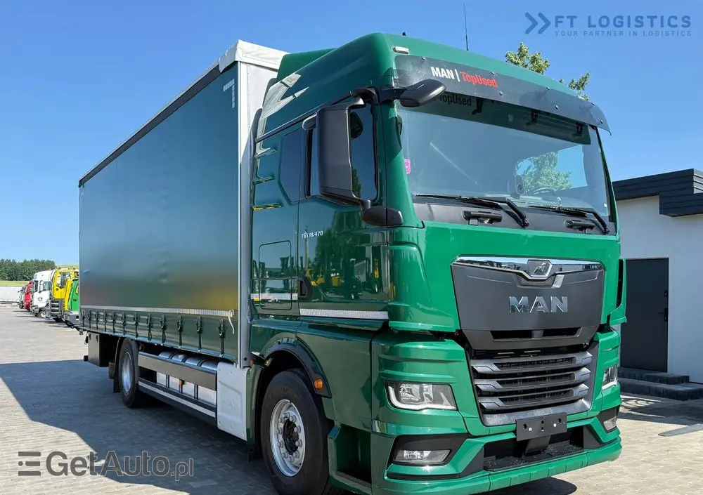 MAN TGX 18.470 / 19 PALET / NOWY MODEL / RETARDER / STAN IDEALNY 
