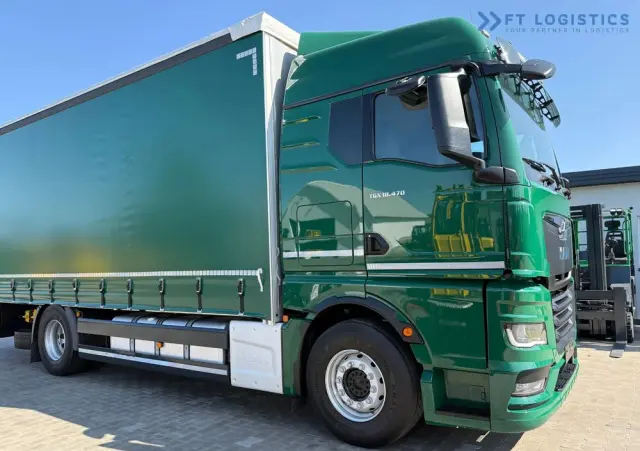MAN TGX 18.470 / 19 PALET / NOWY MODEL / RETARDER / STAN IDEALNY 