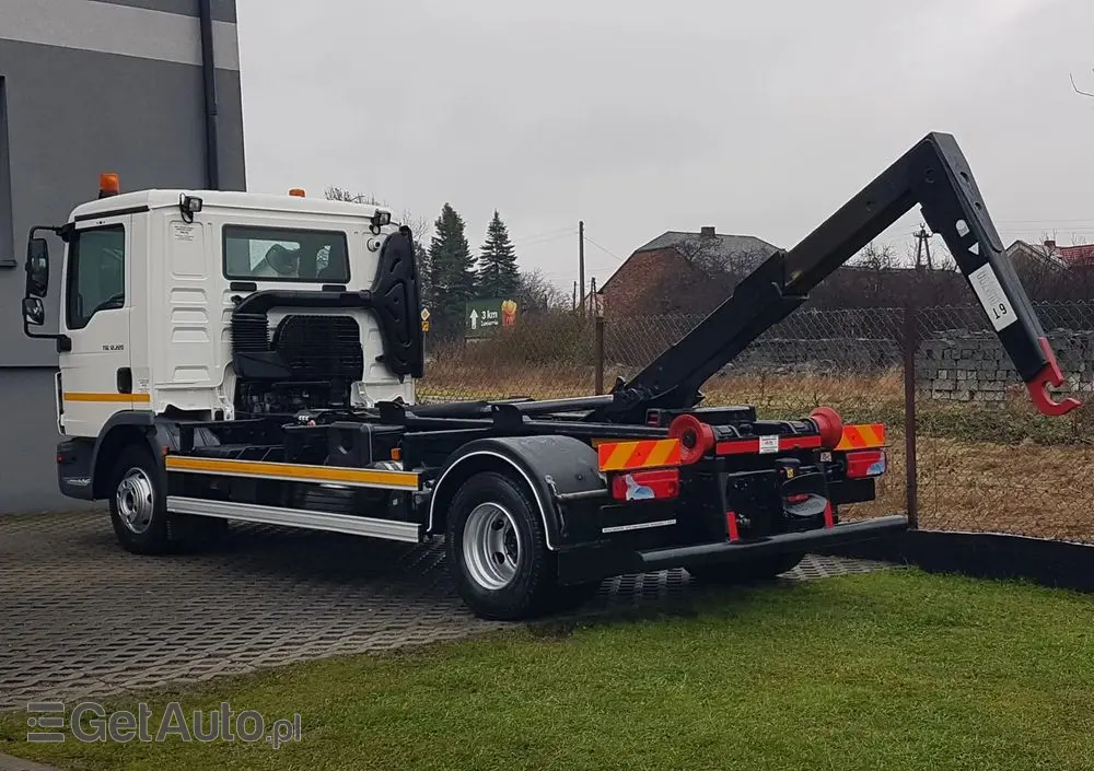 MAN TGL 12.220 HAKOWIEC 4x2 KLIMA DO KONTENERÓW MANUAL 