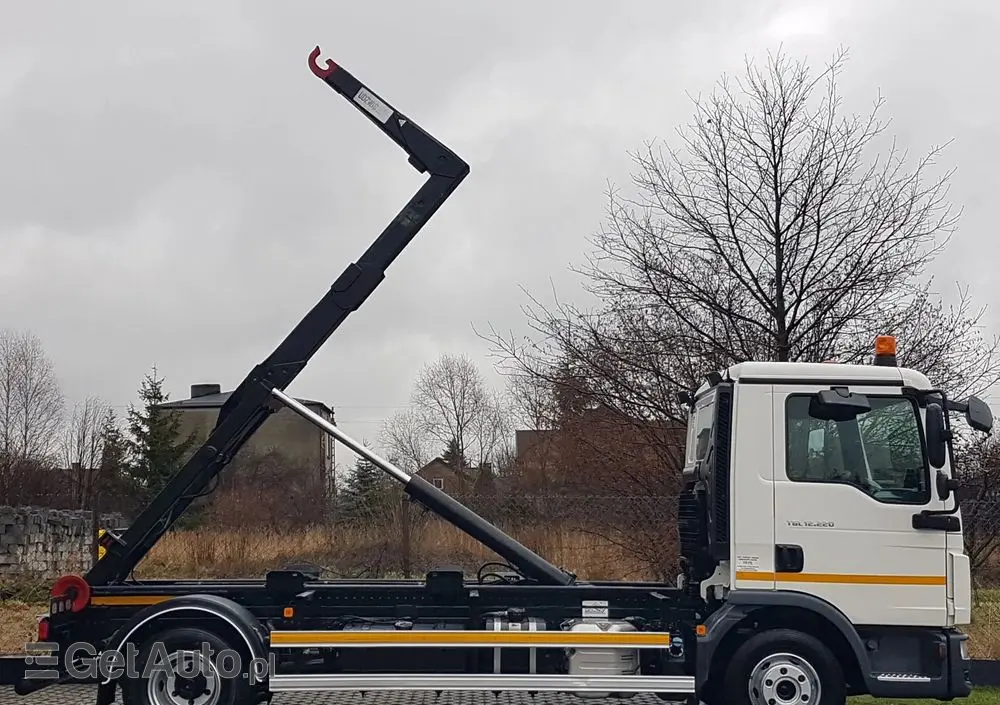 MAN TGL 12.220 HAKOWIEC 4x2 KLIMA DO KONTENERÓW MANUAL 