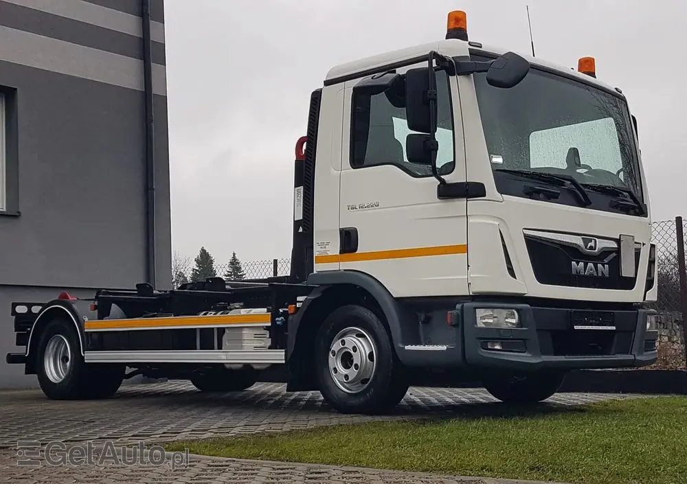 MAN TGL 12.220 HAKOWIEC 4x2 KLIMA DO KONTENERÓW MANUAL 