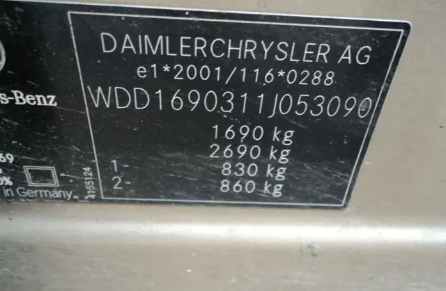 MERCEDES-BENZ Klasa A 