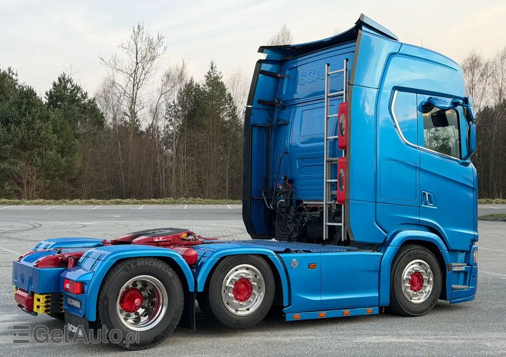 SCANIA 530s Pusher 6x2/4 oś skretna twinsteer v8 scania perfekcyjny stan pełna możliwa opcja 