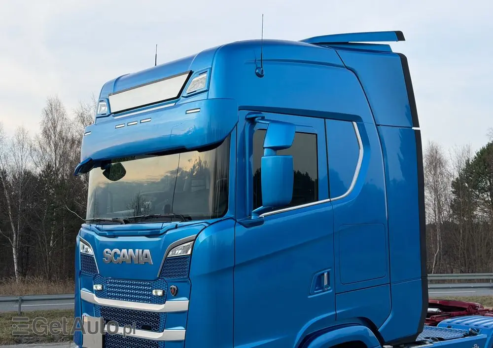 SCANIA 530s Pusher 6x2/4 oś skretna twinsteer v8 scania perfekcyjny stan pełna możliwa opcja 