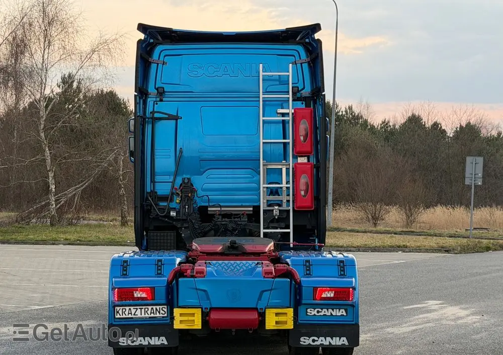 SCANIA 530s Pusher 6x2/4 oś skretna twinsteer v8 scania perfekcyjny stan pełna możliwa opcja 