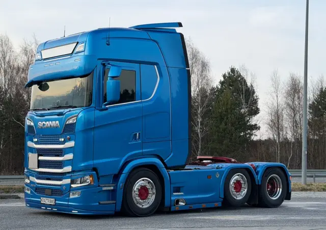 SCANIA 530s Pusher 6x2/4 oś skretna twinsteer v8 scania perfekcyjny stan pełna możliwa opcja 